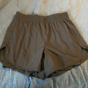 Black athletic shorts with biker shorts